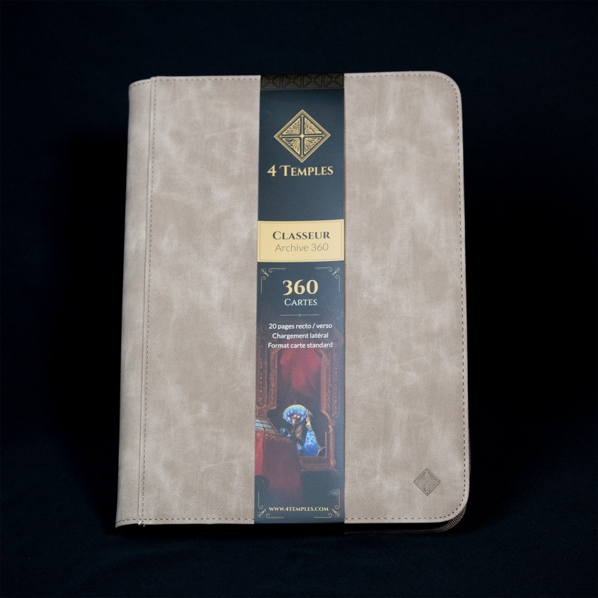 Classeur de cartes TCG – Archive 360 - Beige - Binder