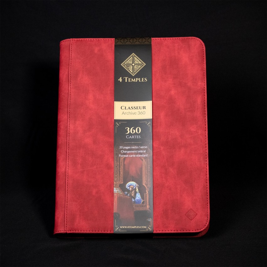 Classeur de cartes TCG – Archive 360 - Rouge - Binder