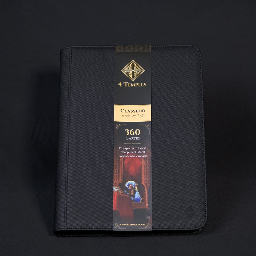 Classeur de cartes TCG – Archive 360 - Noir - Binder