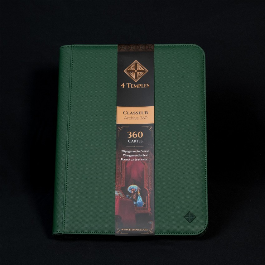 Classeur de cartes TCG – Archive 360 - Vert foncé - Binder