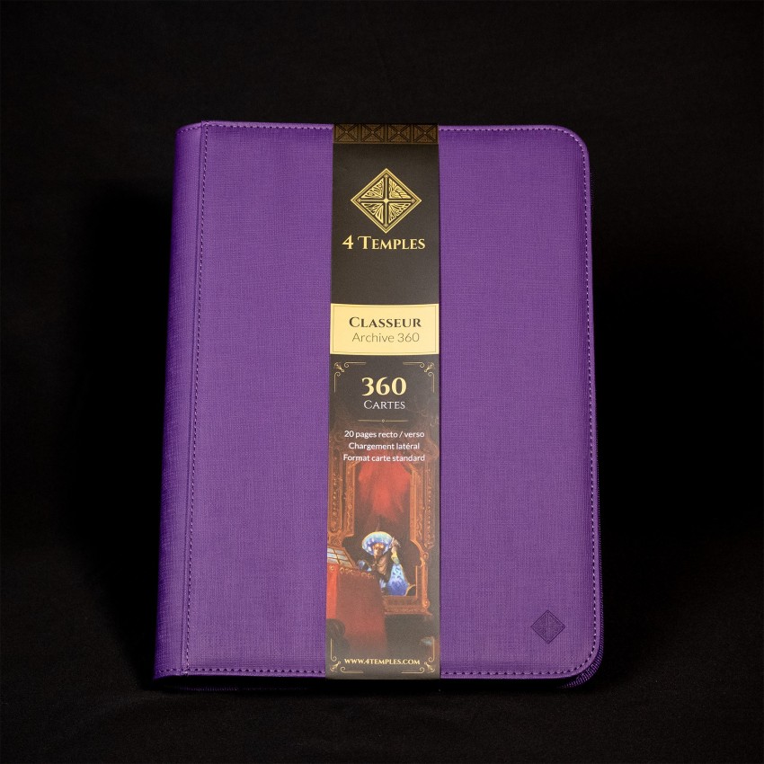 Classeur de cartes TCG – Archive 360 -  Violet - Binder