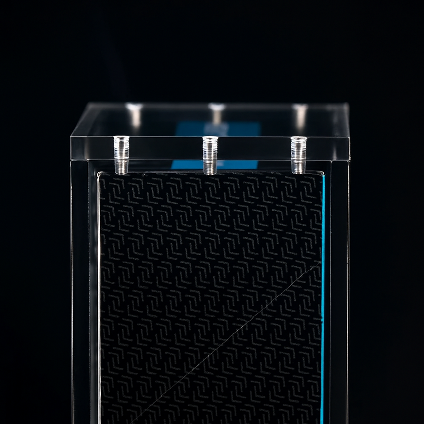 Protection Acrylique "Poke-Bundle" – Boîte Pokémon® 6 Boosters | Boîtier Transparent Anti-UV | 4 Temples