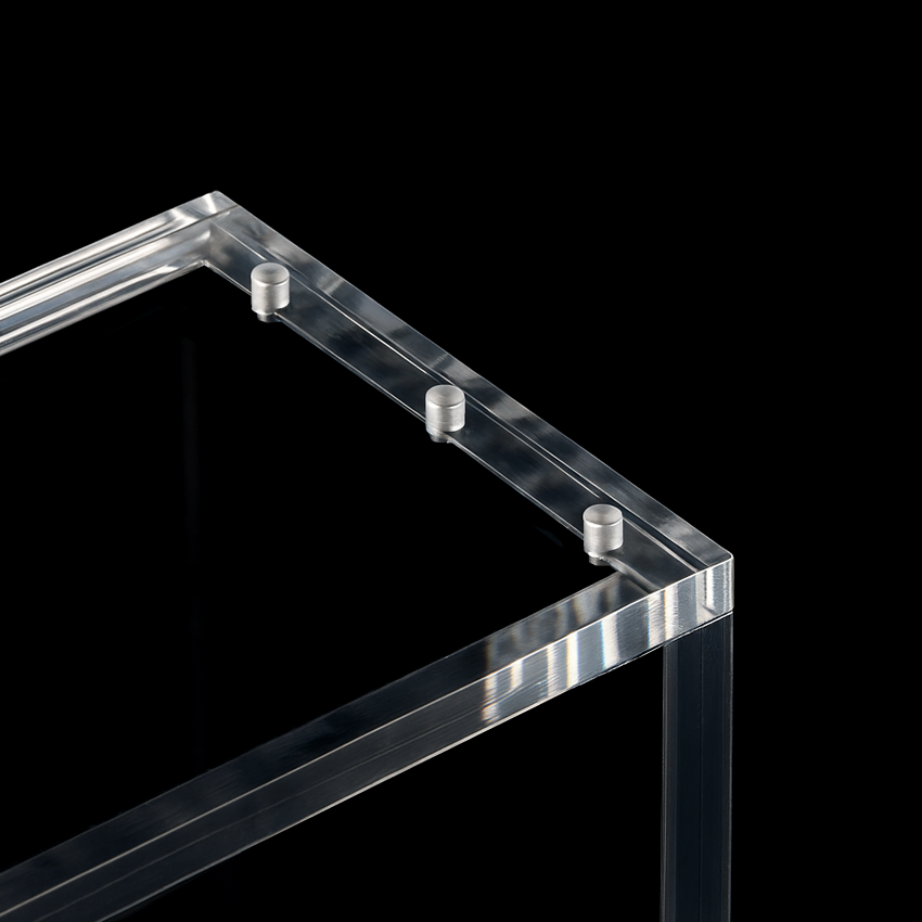 Protection Acrylique "Poke-Bundle" – Boîte Pokémon® 6 Boosters | Boîtier Transparent Anti-UV | 4 Temples