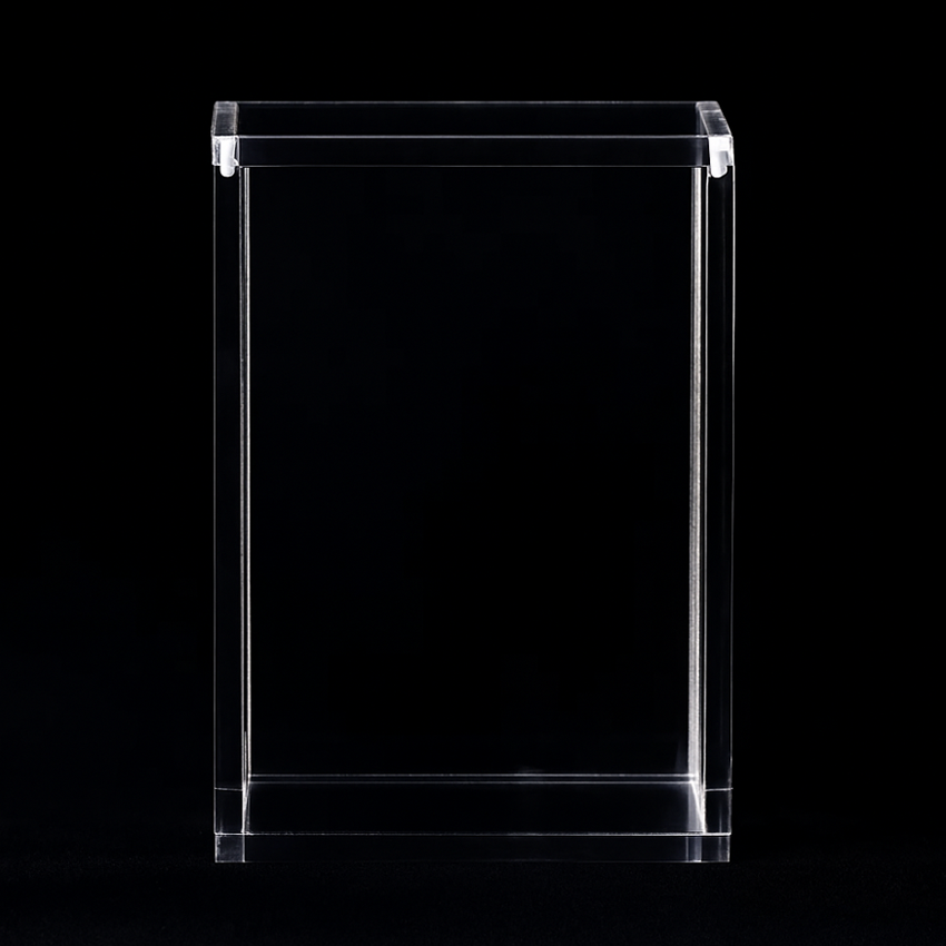 Protection Acrylique "Poke-Bundle" – Boîte Pokémon® 6 Boosters | Boîtier Transparent Anti-UV | 4 Temples