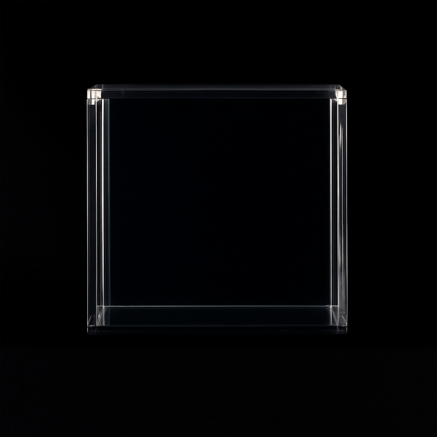 Protection Acrylique "Poke-Display" – Boîte Display Pokémon® | Boîtier Transparent Anti-UV | 4 Temples