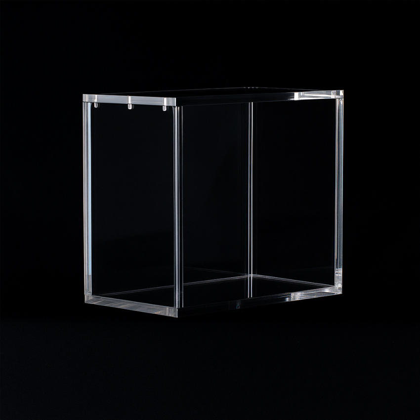 Protection Acrylique "Poke-Display" – Boîte Display Pokémon® | Boîtier Transparent Anti-UV | 4 Temples