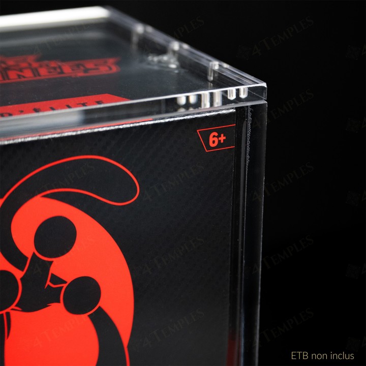 Protection acrylique "Poke-Élite" - boîte ETB (Elite Trainer Box) Pokemon®
